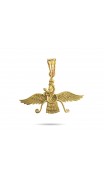 Auspicious Faravahar gold Pendant